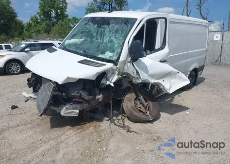 2024 Mercedes-Benz Sprinter 2500 Standard Roof 4-Cyl Diesel Ho from USA, damaged, VIN W1Y4NBHY1RT167113